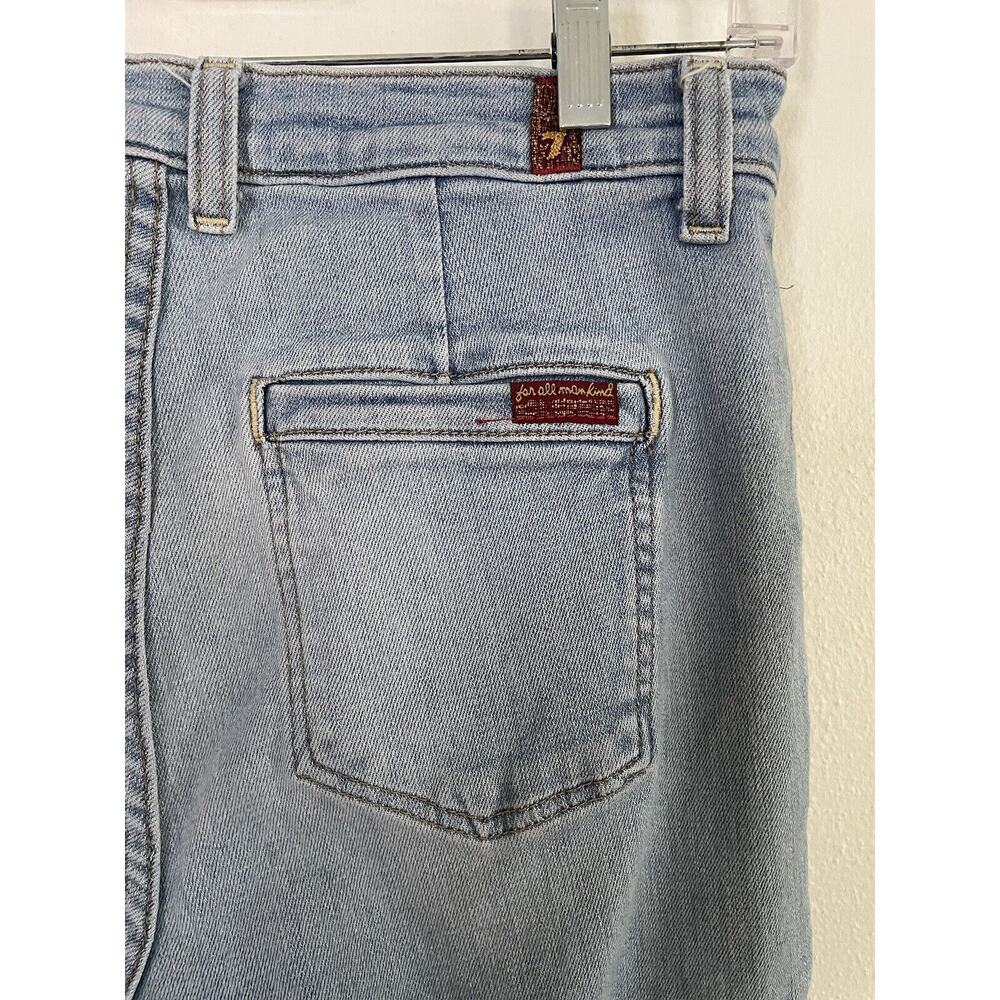Seven 7 for all Mankind Georgia flare jeans Size 28 x 33.5 Excellent Condition